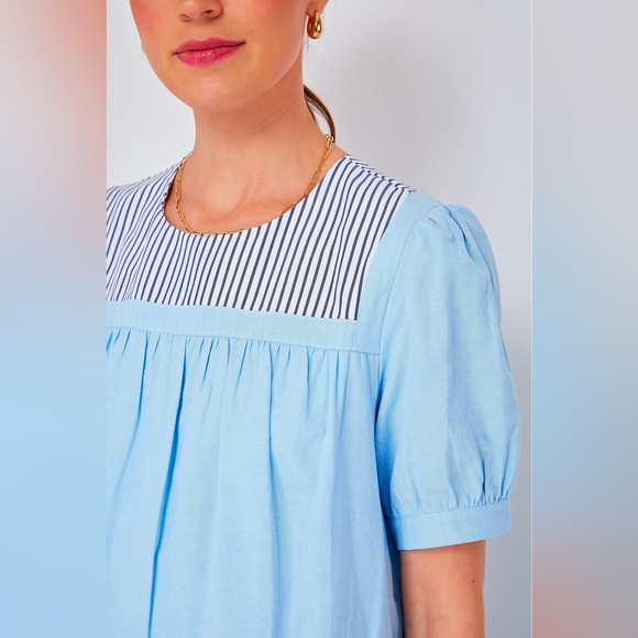 Exclusive Blue Striped Quinn Dress
ENGLISH FACTORY — size M - Picture 4 of 8